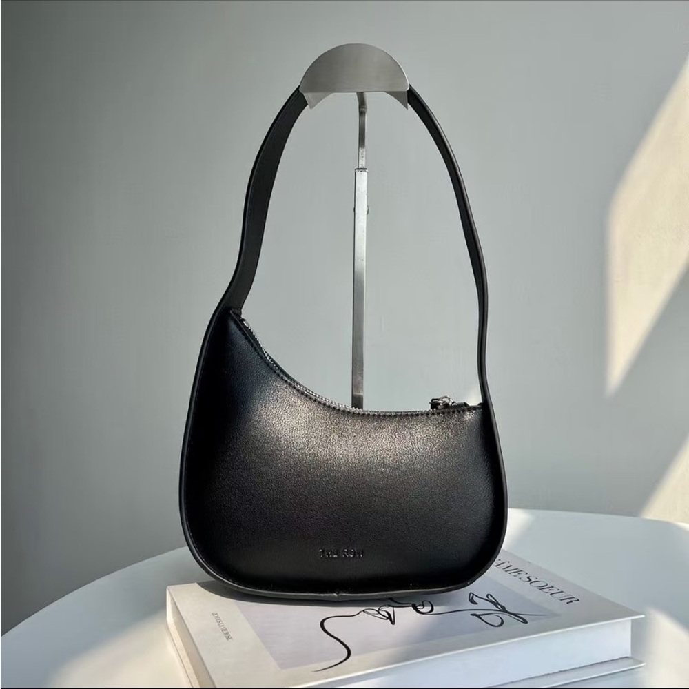 The Row Black Mini Shoulder Bag